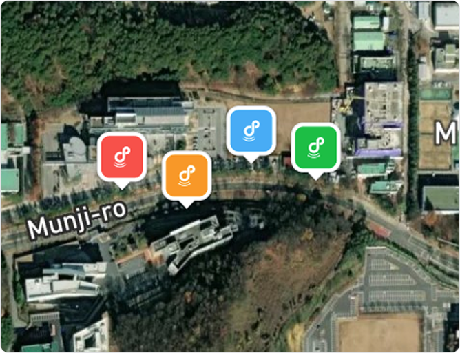 위험 구간 색상별 직관적 표시